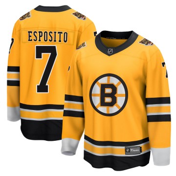 Breakaway Fanatics Branded Men's Phil Esposito Boston Bruins 2020/21 Special Edition Jersey - Gold