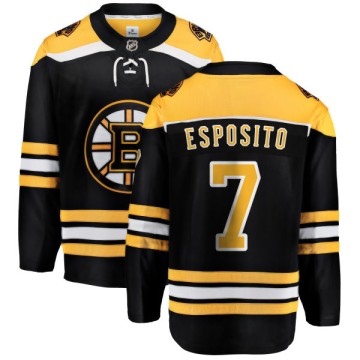 Breakaway Fanatics Branded Men's Phil Esposito Boston Bruins Home Jersey - Black