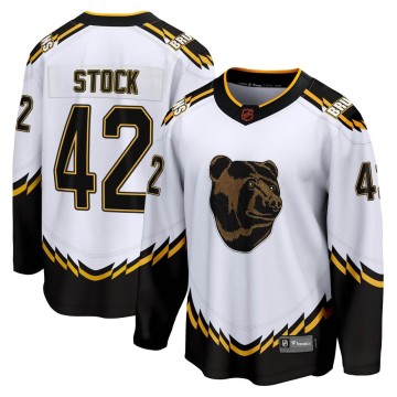 Breakaway Fanatics Branded Men's Pj Stock Boston Bruins Special Edition 2.0 Jersey - White