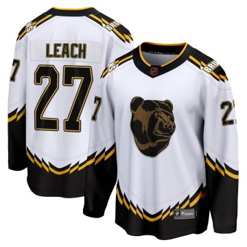 Breakaway Fanatics Branded Men's Reggie Leach Boston Bruins Special Edition 2.0 Jersey - White