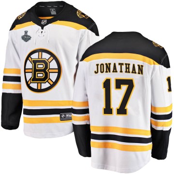 Breakaway Fanatics Branded Men's Stan Jonathan Boston Bruins Away 2019 Stanley Cup Final Bound Jersey - White