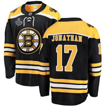 Breakaway Fanatics Branded Men's Stan Jonathan Boston Bruins Home 2019 Stanley Cup Final Bound Jersey - Black
