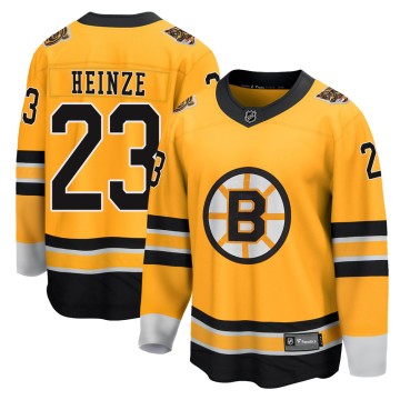 Breakaway Fanatics Branded Men's Steve Heinze Boston Bruins 2020/21 Special Edition Jersey - Gold