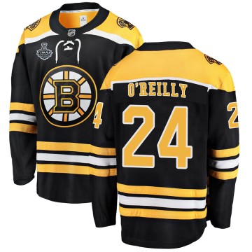 Breakaway Fanatics Branded Men's Terry O'Reilly Boston Bruins Home 2019 Stanley Cup Final Bound Jersey - Black
