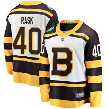 Breakaway Fanatics Branded Men's Tuukka Rask Boston Bruins 2019 Winter Classic Jersey - White