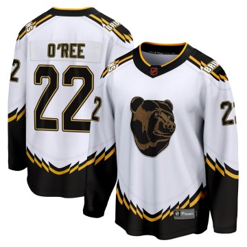 Breakaway Fanatics Branded Men's Willie O'ree Boston Bruins Special Edition 2.0 Jersey - White