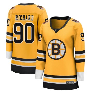 Breakaway Fanatics Branded Women's Anthony Richard Boston Bruins 2020/21 Special Edition Jersey - Gold