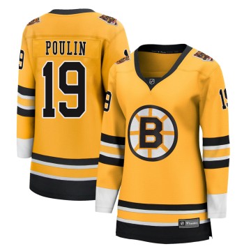 Breakaway Fanatics Branded Women's Dave Poulin Boston Bruins 2020/21 Special Edition Jersey - Gold