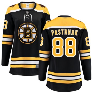 Breakaway Fanatics Branded Women's David Pastrnak Boston Bruins Home Jersey - Black