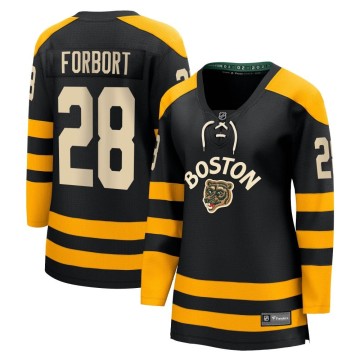 Breakaway Fanatics Branded Women's Derek Forbort Boston Bruins 2023 Winter Classic Jersey - Black