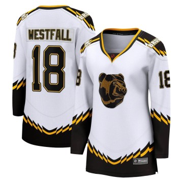 Breakaway Fanatics Branded Women's Ed Westfall Boston Bruins Special Edition 2.0 Jersey - White