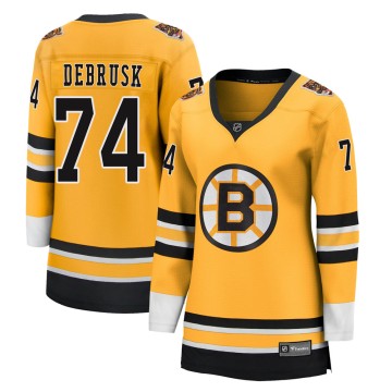 Breakaway Fanatics Branded Women's Jake DeBrusk Boston Bruins 2020/21 Special Edition Jersey - Gold