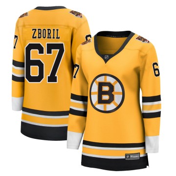 Breakaway Fanatics Branded Women's Jakub Zboril Boston Bruins 2020/21 Special Edition Jersey - Gold