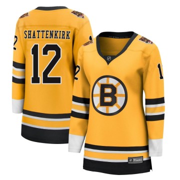 Breakaway Fanatics Branded Women's Kevin Shattenkirk Boston Bruins 2020/21 Special Edition Jersey - Gold