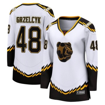 Breakaway Fanatics Branded Women's Matt Grzelcyk Boston Bruins Special Edition 2.0 Jersey - White
