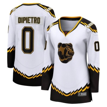 Breakaway Fanatics Branded Women's Michael DiPietro Boston Bruins Special Edition 2.0 Jersey - White