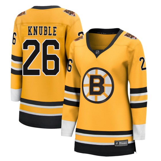 Breakaway Fanatics Branded Women's Mike Knuble Boston Bruins 2020/21 Special Edition Jersey - Gold