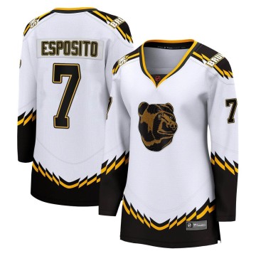 Breakaway Fanatics Branded Women's Phil Esposito Boston Bruins Special Edition 2.0 Jersey - White