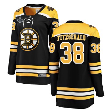 Breakaway Fanatics Branded Women's Ryan Fitzgerald Boston Bruins Home 2019 Stanley Cup Final Bound Jersey - Black