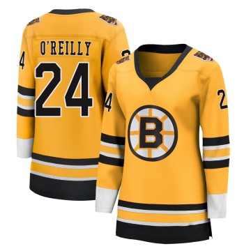 Breakaway Fanatics Branded Women's Terry O'Reilly Boston Bruins 2020/21 Special Edition Jersey - Gold