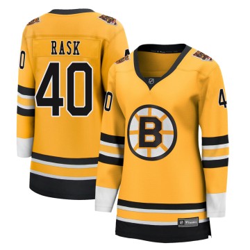Breakaway Fanatics Branded Women's Tuukka Rask Boston Bruins 2020/21 Special Edition Jersey - Gold
