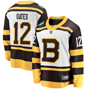 Breakaway Fanatics Branded Youth Adam Oates Boston Bruins 2019 Winter Classic Jersey - White
