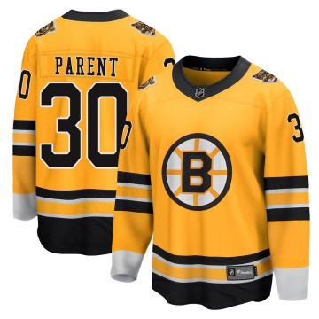 Breakaway Fanatics Branded Youth Bernie Parent Boston Bruins 2020/21 Special Edition Jersey - Gold