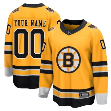 Breakaway Fanatics Branded Youth Custom Boston Bruins Custom 2020/21 Special Edition Jersey - Gold