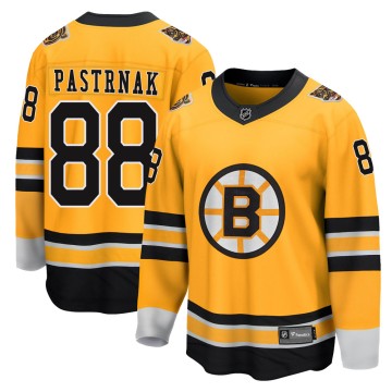Breakaway Fanatics Branded Youth David Pastrnak Boston Bruins 2020/21 Special Edition Jersey - Gold