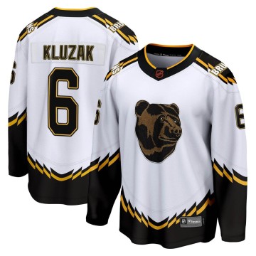 Breakaway Fanatics Branded Youth Gord Kluzak Boston Bruins Special Edition 2.0 Jersey - White