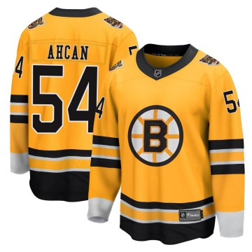 Breakaway Fanatics Branded Youth Jack Ahcan Boston Bruins 2020/21 Special Edition Jersey - Gold