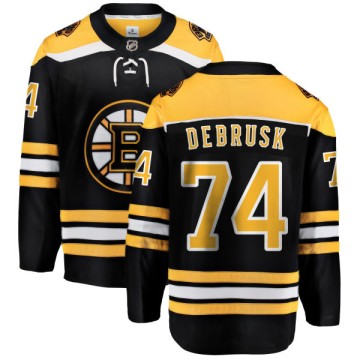 Breakaway Fanatics Branded Youth Jake DeBrusk Boston Bruins Home Jersey - Black