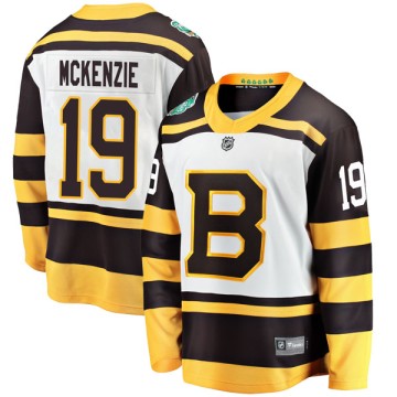 Breakaway Fanatics Branded Youth Johnny Mckenzie Boston Bruins 2019 Winter Classic Jersey - White