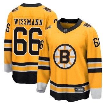 Breakaway Fanatics Branded Youth Kai Wissmann Boston Bruins 2020/21 Special Edition Jersey - Gold