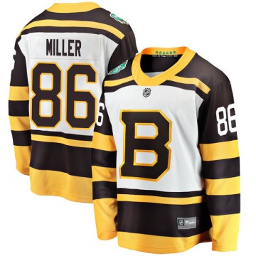 Breakaway Fanatics Branded Youth Kevan Miller Boston Bruins 2019 Winter Classic Jersey - White