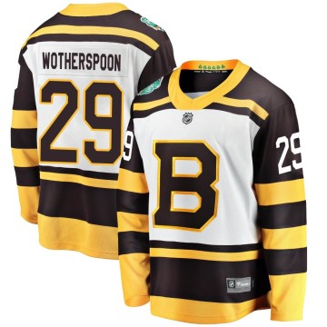 Breakaway Fanatics Branded Youth Parker Wotherspoon Boston Bruins 2019 Winter Classic Jersey - White