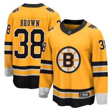 Breakaway Fanatics Branded Youth Patrick Brown Boston Bruins 2020/21 Special Edition Jersey - Gold