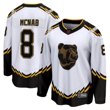 Breakaway Fanatics Branded Youth Peter Mcnab Boston Bruins Special Edition 2.0 Jersey - White