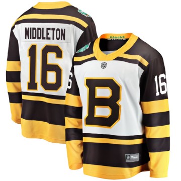 Breakaway Fanatics Branded Youth Rick Middleton Boston Bruins 2019 Winter Classic Jersey - White