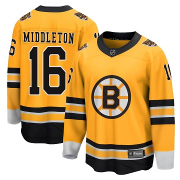 Breakaway Fanatics Branded Youth Rick Middleton Boston Bruins 2020/21 Special Edition Jersey - Gold