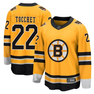 Breakaway Fanatics Branded Youth Rick Tocchet Boston Bruins 2020/21 Special Edition Jersey - Gold