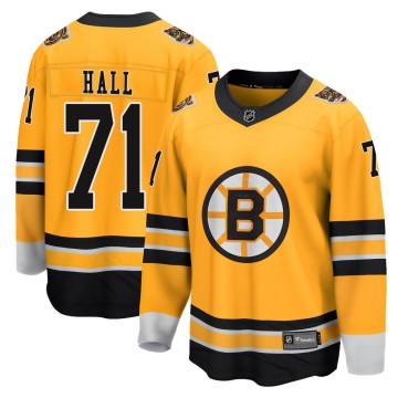 Breakaway Fanatics Branded Youth Taylor Hall Boston Bruins 2020/21 Special Edition Jersey - Gold