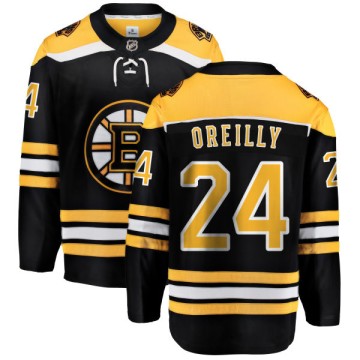 Breakaway Fanatics Branded Youth Terry O'Reilly Boston Bruins Home Jersey - Black