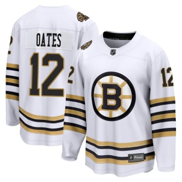 Premier Fanatics Branded Men's Adam Oates Boston Bruins Breakaway 100th Anniversary Jersey - White