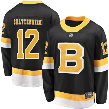 Premier Fanatics Branded Men's Kevin Shattenkirk Boston Bruins Breakaway Alternate Jersey - Black