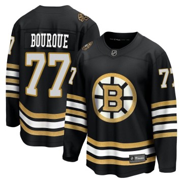 Premier Fanatics Branded Men's Ray Bourque Boston Bruins Breakaway 100th Anniversary Jersey - Black