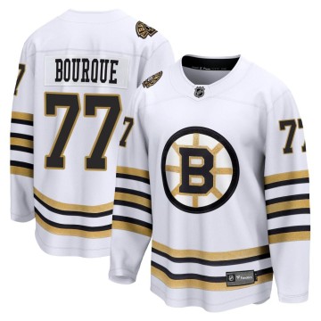 Premier Fanatics Branded Men's Ray Bourque Boston Bruins Breakaway 100th Anniversary Jersey - White