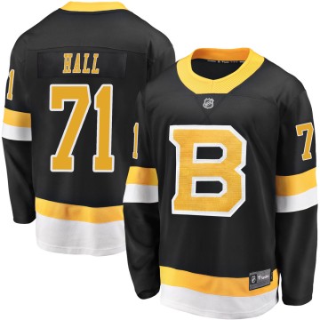 Premier Fanatics Branded Men's Taylor Hall Boston Bruins Breakaway Alternate Jersey - Black