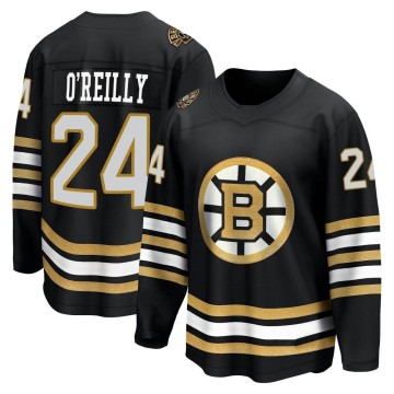 Premier Fanatics Branded Men's Terry O'Reilly Boston Bruins Breakaway 100th Anniversary Jersey - Black