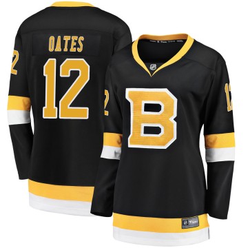 Premier Fanatics Branded Women's Adam Oates Boston Bruins Breakaway Alternate Jersey - Black